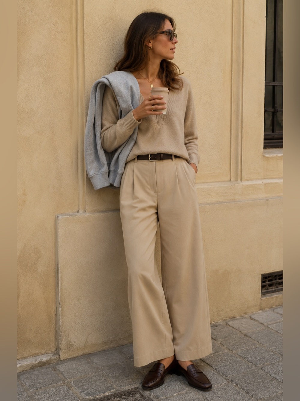 Neutral Capsule Sweater Bundle XS | Banana Republic + H&M Quiet Luxury